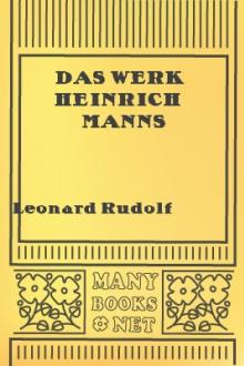 Das Werk Heinrich Manns by Rudolf Leonhard