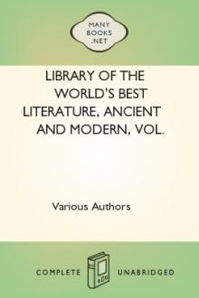 Library of the World's Best Literature, Ancient and Modern, Volume 8 by Unknown