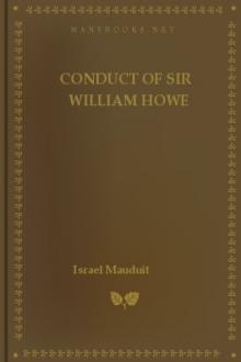 Conduct of Sir William Howe by Israel Mauduit