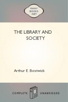 The Library and Society by Unknown