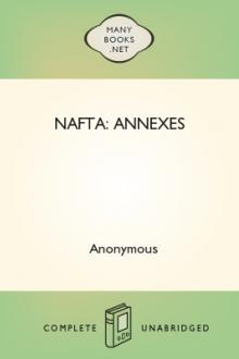 NAFTA: Annexes by Unknown