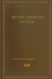 Recent Canadian Fiction by Lawrence J. Burpee
