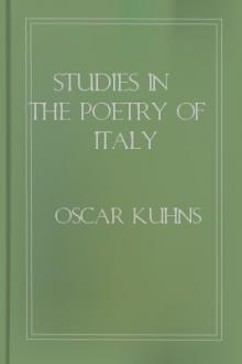 Studies in the Poetry of Italy by Oscar Kuhns