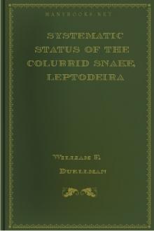 Systematic Status of the Colubrid Snake, Leptodeira discolor Gunther by William E. Duellman