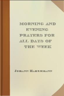 Morning and Evening Prayers for All Days of the Week by Johann Habermann