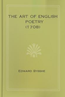 The Art of English Poetry (1708) by active 1702-1712 Bysshe Edward