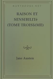 Raison et Sensibilité (tome troisième) by Jane Austen