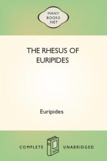 The Rhesus of Euripides by Euripides