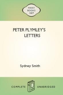 Peter Plymley's Letters by Sydney Smith