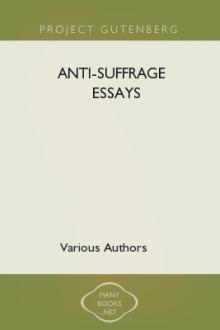 Anti-Suffrage Essays by Unknown