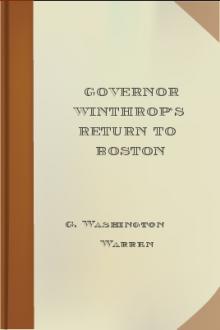 Governor Winthrop's Return to Boston by G. Washington Warren