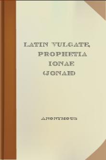 Latin Vulgate, Prophetia Ionae (Jonah) by Unknown