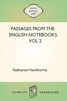 Passages From the English Notebooks, vol 2 by Nathaniel Hawthorne