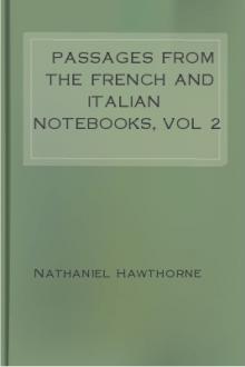 Passages From the French and Italian Notebooks, vol 2 by Nathaniel Hawthorne