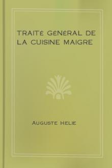 Traité Général de la Cuisine Maigre by Auguste Helie