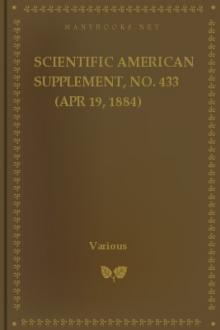 Scientific American Supplement, No. 433 (Apr 19, 1884) by Various Authors