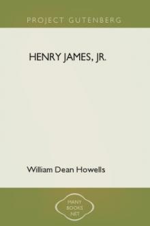 Henry James, Jr. by William Dean Howells