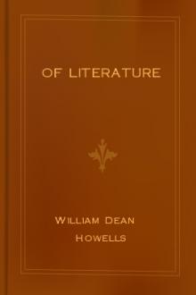 Of Literature by William Dean Howells