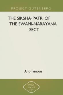 The Siksha-Patri of the Swami-Narayana Sect by Unknown