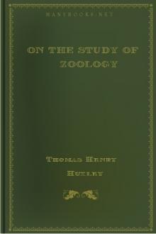 On the Study of Zoology by Thomas Henry Huxley