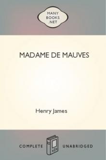 Madame de Mauves by Henry James