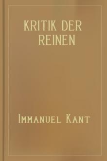 Kritik der reinen Vernunft (1st edition)  by Immanuel Kant