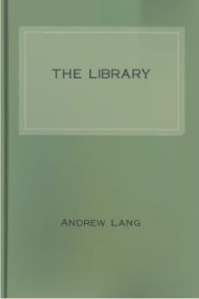 The Library by Andrew Lang