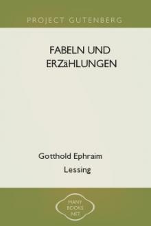 Fabeln und Erzählungen by Gotthold Ephraim Lessing