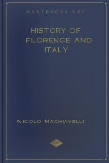 History of Florence and Italy by Niccolò Machiavelli