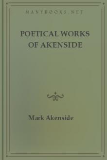 Poetical Works of Akenside by Mark Akenside