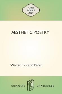 Aesthetic Poetry by Walter Horatio Pater