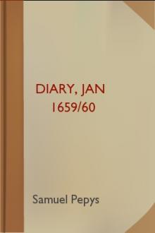 Diary, Jan 1659/60 by Samuel Pepys