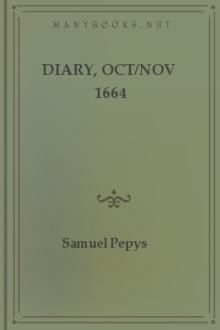 Diary, Oct/Nov 1664 by Samuel Pepys