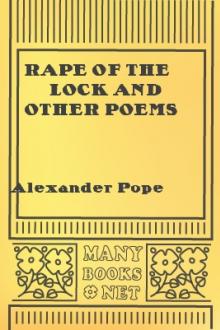 Rape of the Lock and Other Poems  by Alexander Pope