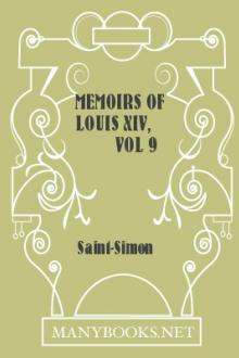 Memoirs of Louis XIV, vol 9 by duc de Saint-Simon Louis de Rouvroy