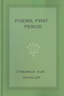 Poems, first period by Friedrich von Schiller