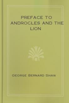 Preface to Androcles and the Lion by George Bernard Shaw