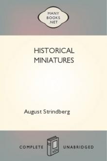Historical Miniatures by August Strindberg