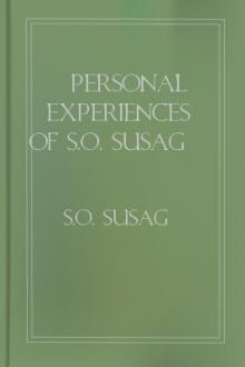 Personal Experiences of S.O. Susag by S. O. Susag