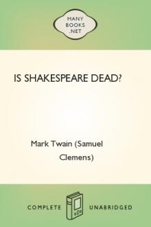 Is Shakespeare Dead? by Mark Twain