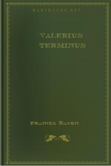 Valerius Terminus by Francis Bacon