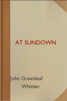 At Sundown by John Greenleaf Whittier