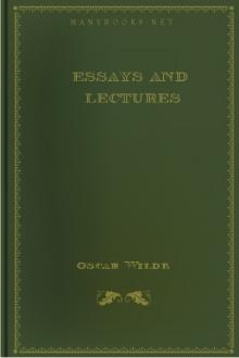 Essays and Lectures by Oscar Wilde