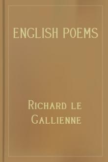 English Poems by Richard Le Gallienne