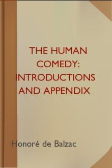 The Human Comedy: Introductions and Appendix by Honoré de Balzac