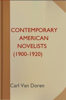 Contemporary American Novelists (1900-1920) by Carl Van Doren