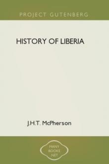 History of Liberia by J. H. T. McPherson