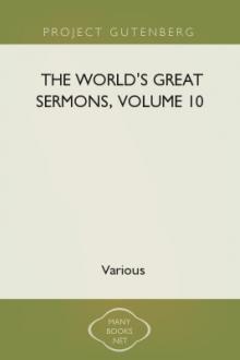 The World's Great Sermons, Volume 10 by Unknown