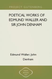 Poetical Works of Edmund Waller and Sir John Denham by Sir Denham John, Edmund Waller