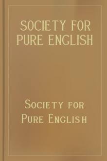 Society for Pure English Tract 1 (Oct 1919) by Society for Pure English